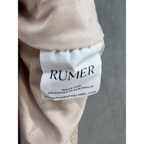 Rumer Cassidy Maxi Dress in Nude Size Large Stretchy - Picture 11 of 13